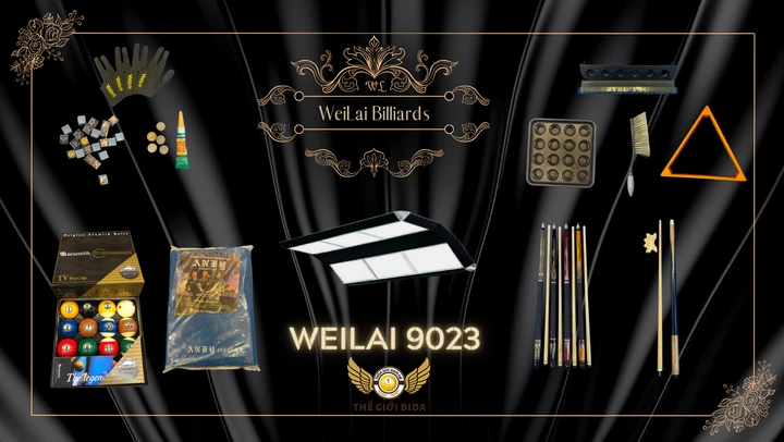 phụ kiện bàn bida weilai 9023