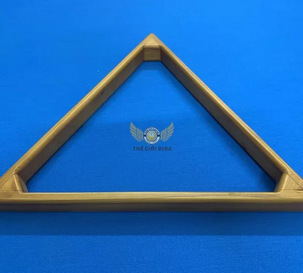 tam giác xếp bóng bi-a lỗ bằng gỗ