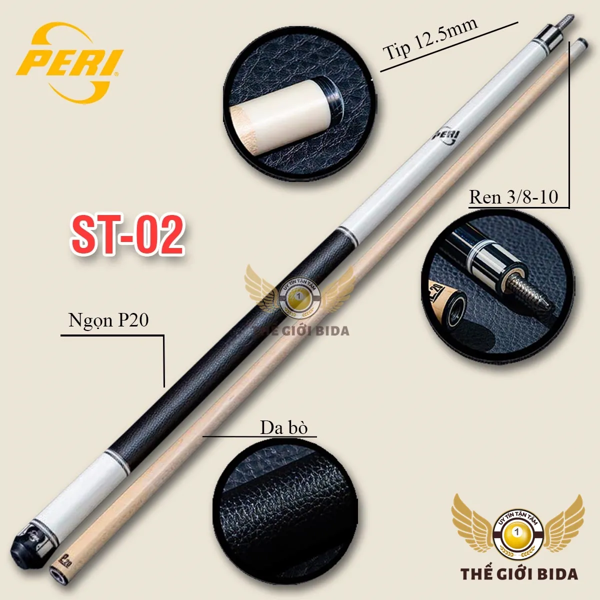 cơ bida peri st 02